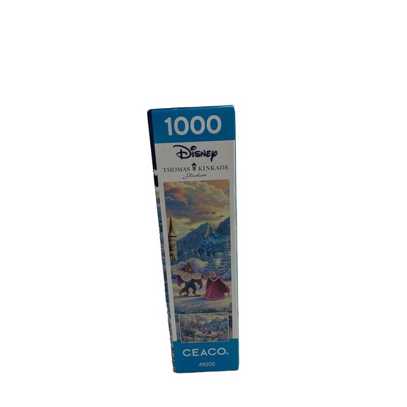 Ceaco 1000 piece-Disney:  Beauty & the Beast Winter Enchantment-jigsaw puzzle - Picture 9 of 13